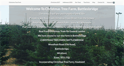 Desktop Screenshot of christmasfarm.co.uk